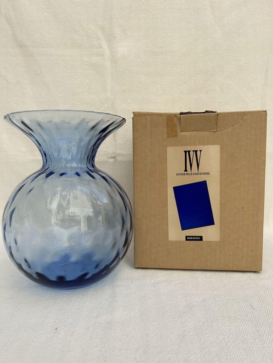 Image 1 of Vase en verre par IVV, 1980