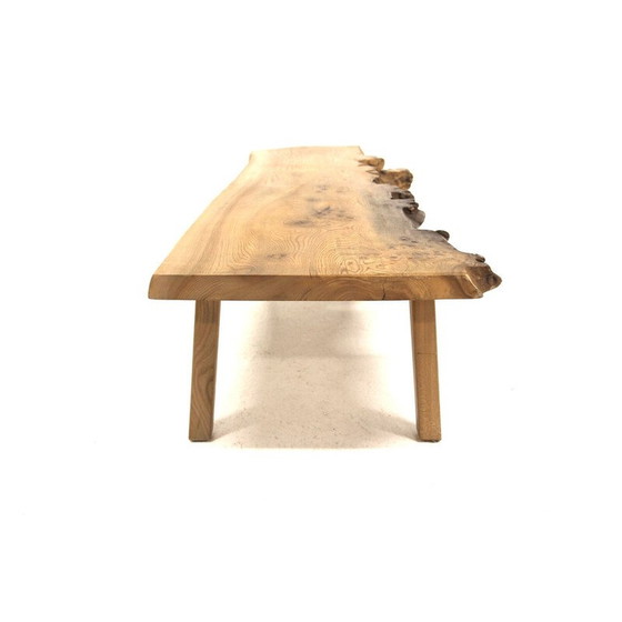 Image 1 of Table basse vintage en orme, Suède 1970