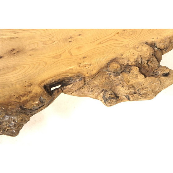 Image 1 of Table basse vintage en orme, Suède 1970