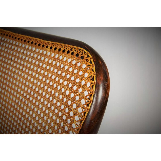 Image 1 of Fauteuil à bascule vintage en bois courbé de Josef Frank pour Thonet A 752, 1930