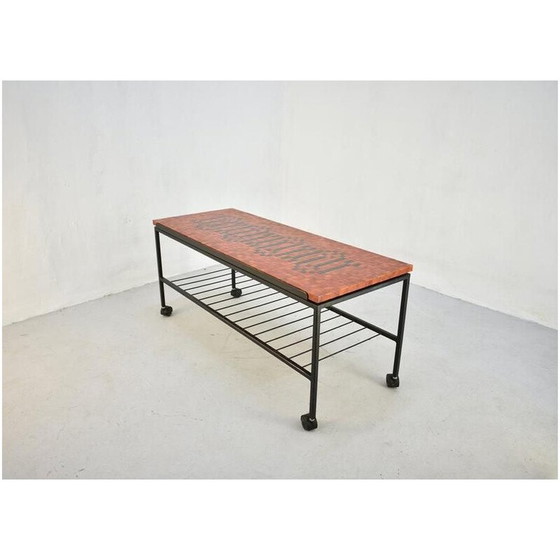 Image 1 of Table vintage en mosaïque et céramique, années 1950-1960