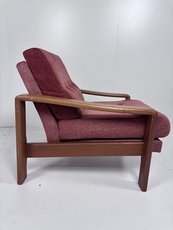 Image 1 of Easy Chair Vintage Fauteuil en teck
