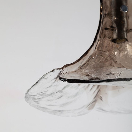 Image 1 of Lampe suspendue vintage en verre de Murano par Carlo Nason pour Mazzega