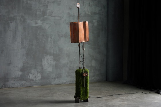 Image 1 of Lampadaire vintage belge contemporain par Thomas Serruys, années 2000