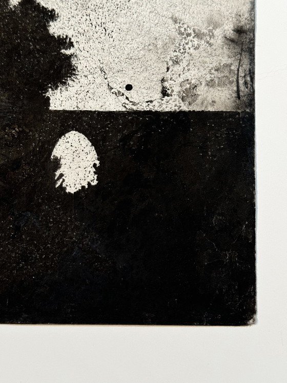 Image 1 of Composition à l'encre avec un château - Eugene Eechaut (1928-2019)