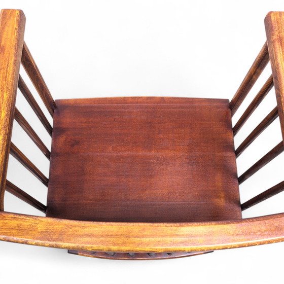 Image 1 of Chaise baril vintage dans le style de Josef Hoffmann, 1990S