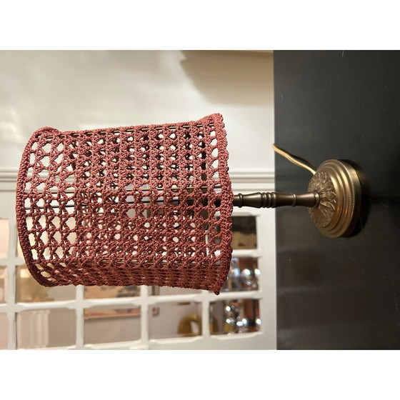 Image 1 of Lampe en laiton vintage, 1970