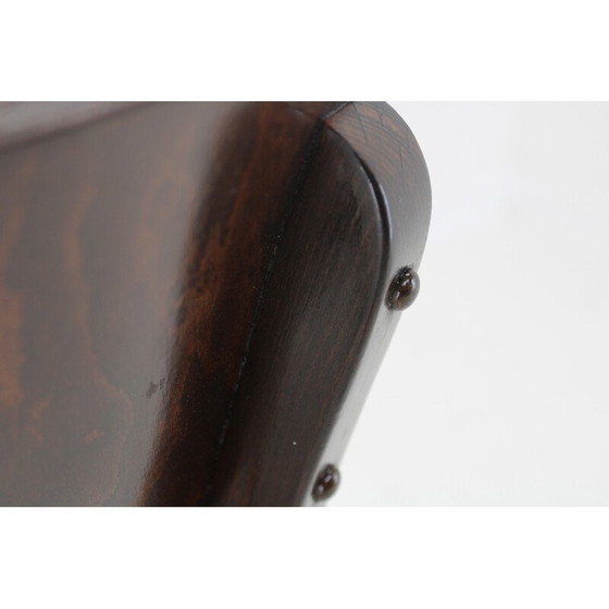 Image 1 of Ensemble de 4 chaises en bois vintage Thonet par Michael Thonet, Tchécoslovaquie années 1950