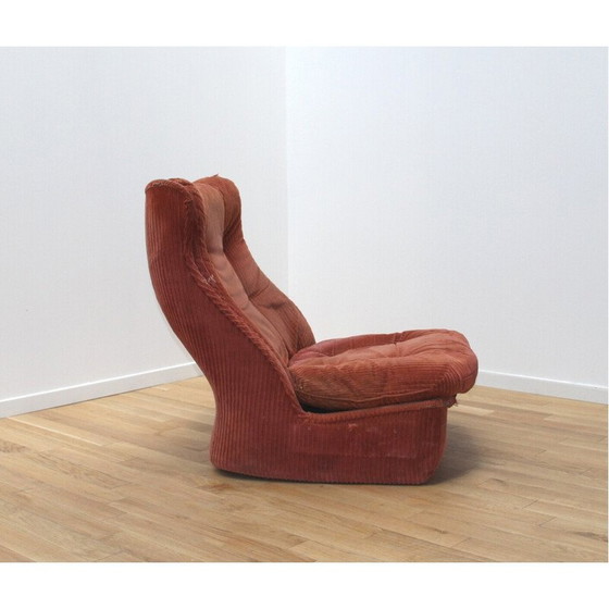 Image 1 of Paire de fauteuils Orchidée vintage par Michel Cadestin pour Airborne, 1970
