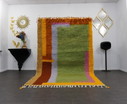 Tapis berbère - 268 Cm X 171 Cm - Laine colorée