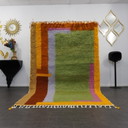 Tapis berbère - 268 Cm X 171 Cm - Laine colorée
