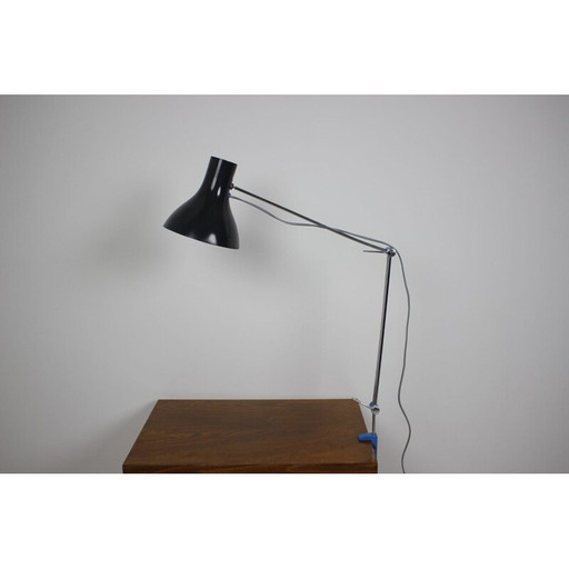 Lampe de table vintage en métal laqué réglable par Josef Hůrka pour Napako, Tchécoslovaquie 1960