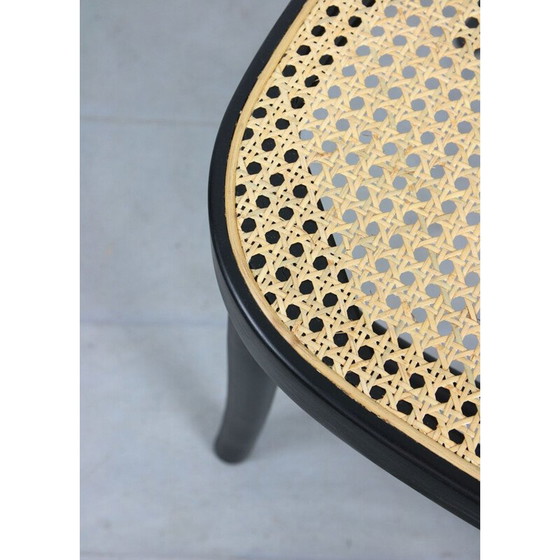 Image 1 of Paire de chaises noires vintage de Michael Thonet