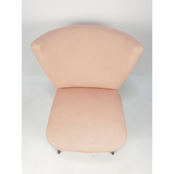 Image 1 of Chaise vintage rose 1950