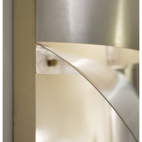 Image 1 of Applique vintage en aluminium à 3 panneaux, Belgique