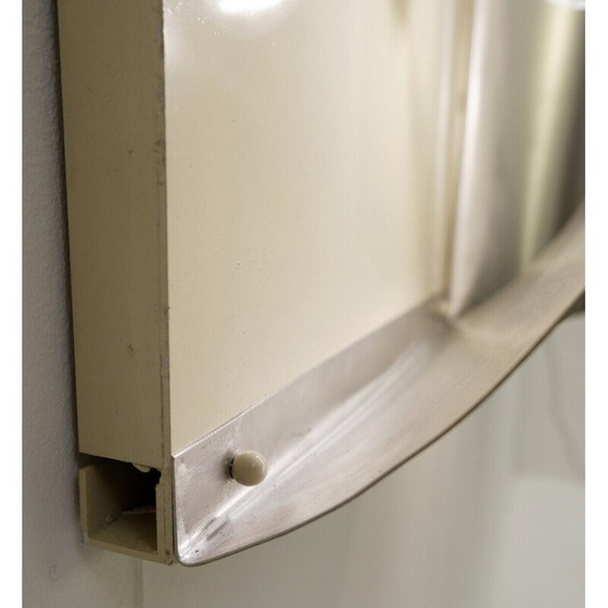 Image 1 of Applique vintage en aluminium à 3 panneaux, Belgique