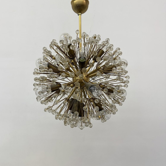 Image 1 of Lustre en laiton en forme d'étoile par Emil Stejnar , Autriche 1960S
