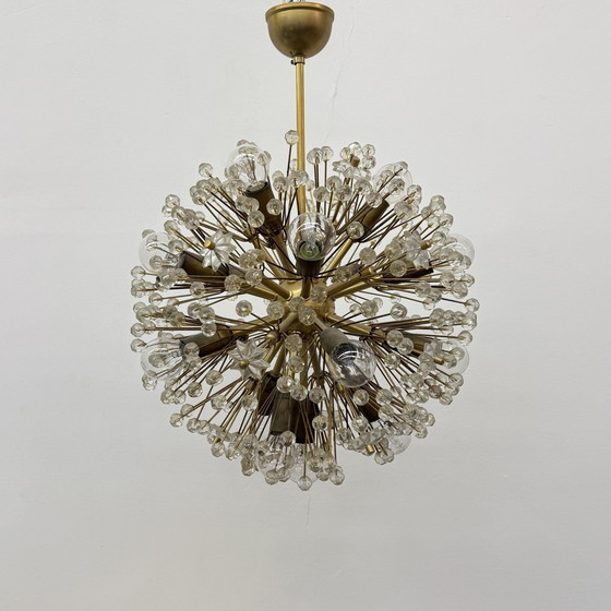 Image 1 of Lustre en laiton en forme d'étoile par Emil Stejnar , Autriche 1960S