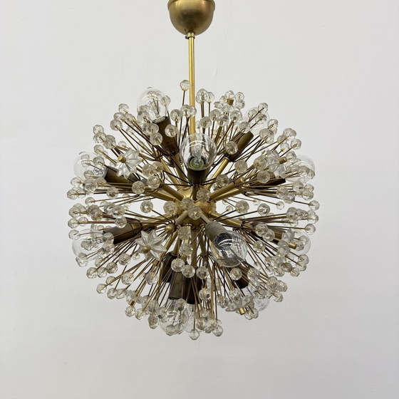 Image 1 of Lustre en laiton en forme d'étoile par Emil Stejnar , Autriche 1960S