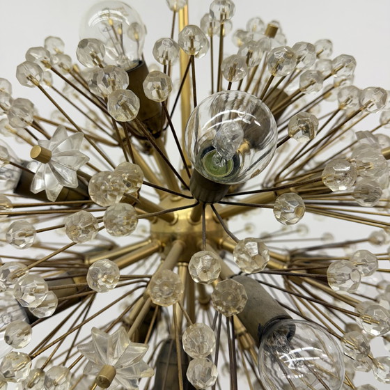 Image 1 of Lustre en laiton en forme d'étoile par Emil Stejnar , Autriche 1960S