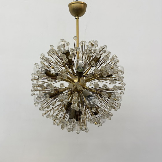 Image 1 of Lustre en laiton en forme d'étoile par Emil Stejnar , Autriche 1960S