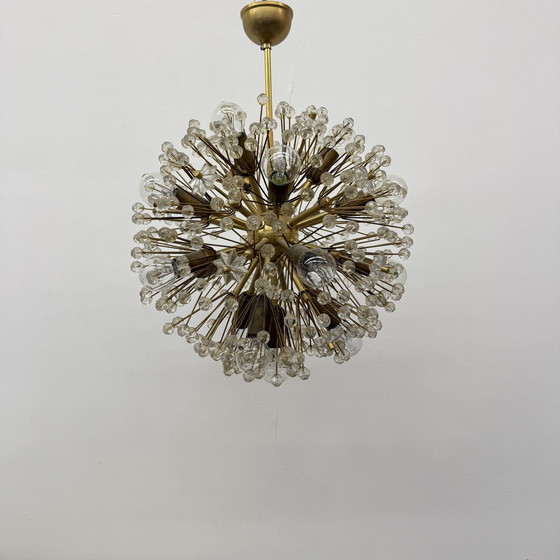 Image 1 of Lustre en laiton en forme d'étoile par Emil Stejnar , Autriche 1960S
