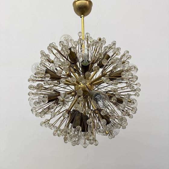 Image 1 of Lustre en laiton en forme d'étoile par Emil Stejnar , Autriche 1960S