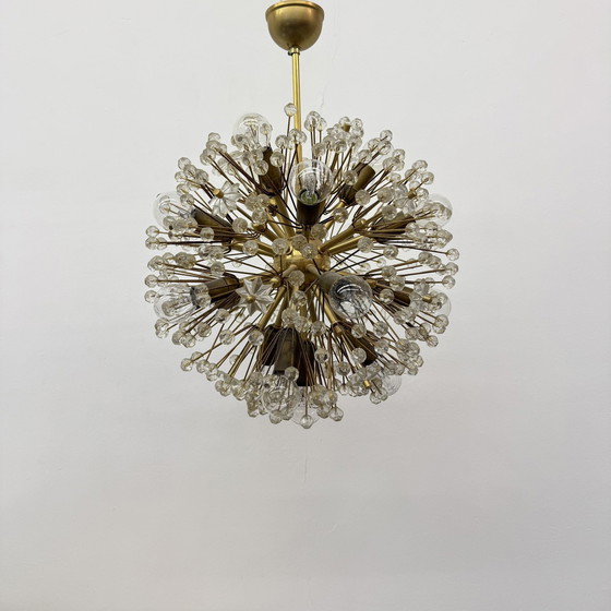 Image 1 of Lustre en laiton en forme d'étoile par Emil Stejnar , Autriche 1960S
