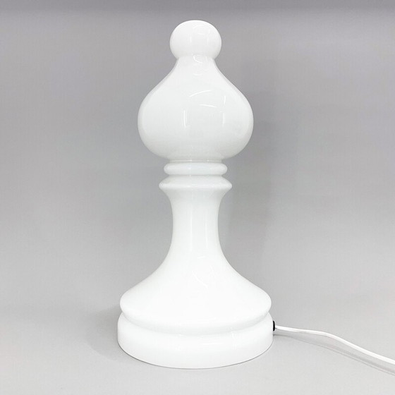Image 1 of Lampe "Bishop" en verre vintage par Ivan Jakes pour Osvětlovací Sklo, 1970