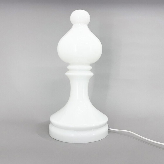 Image 1 of Lampe "Bishop" en verre vintage par Ivan Jakes pour Osvětlovací Sklo, 1970