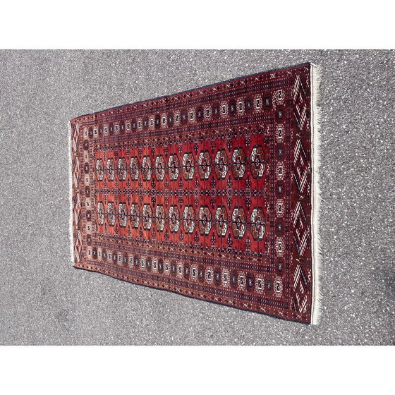 Image 1 of Tapis afghan noué à la main, 1970