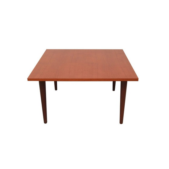 Image 1 of Table basse carrée vintage en teck, années 1960