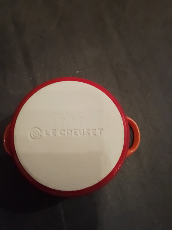 Image 1 of Deux petites marmites Le Creuset