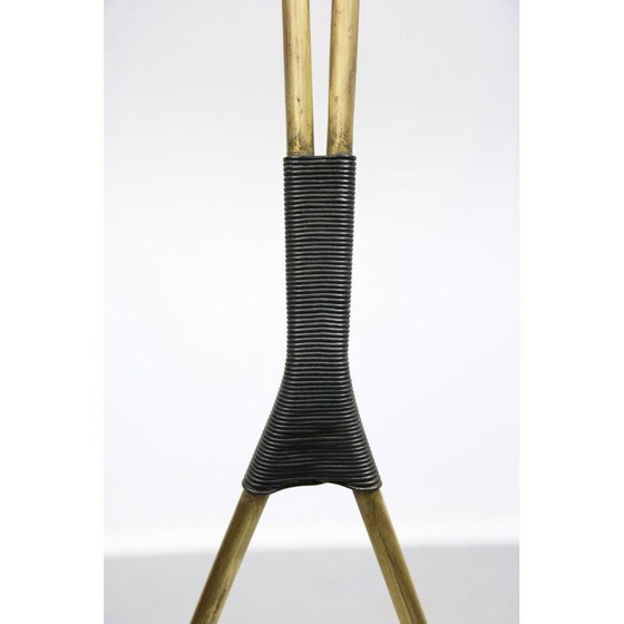 Image 1 of Lampadaire vintage en laiton de style Stilnovo