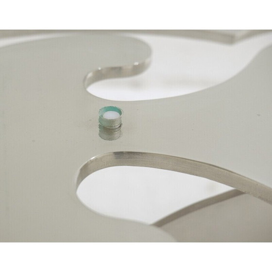 Image 1 of Table basse vintage "Elipse" par Armand Jonckers, 1980
