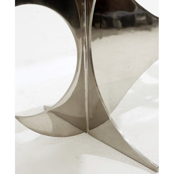 Image 1 of Table basse vintage "Elipse" par Armand Jonckers, 1980