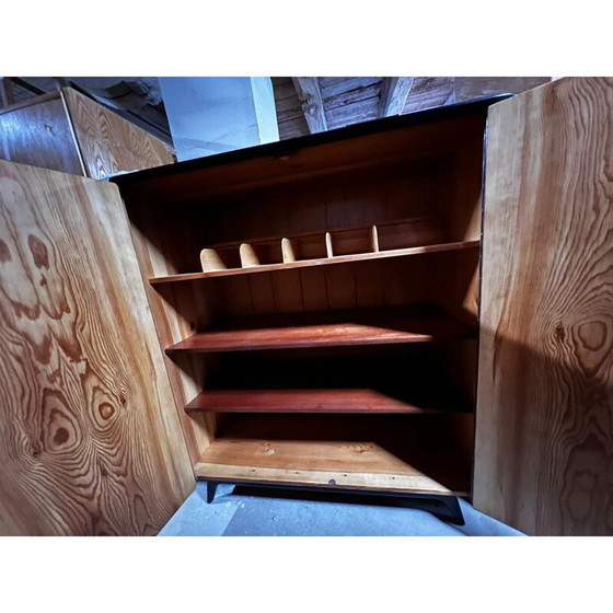 Image 1 of Armoire vintage en pin par Jindřich Halabala pour Up Zavody, Tchécoslovaquie 1950
