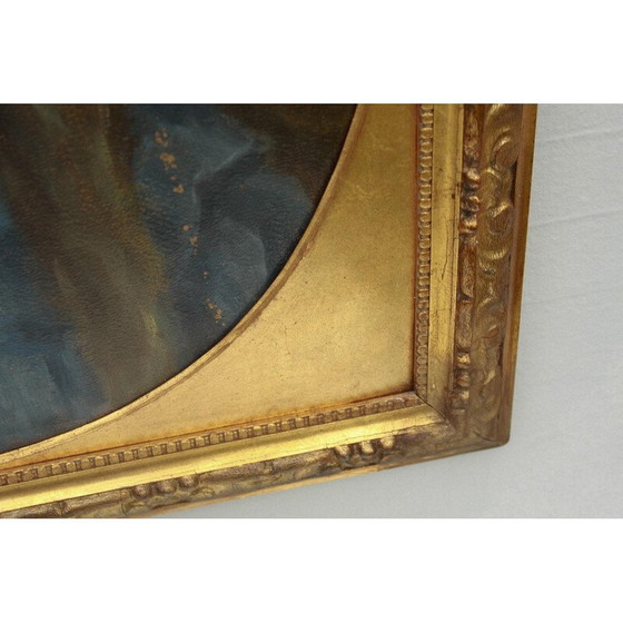 Image 1 of Portrait de jeune fille dans un cadre en stuc, Allemagne du Sud 1900