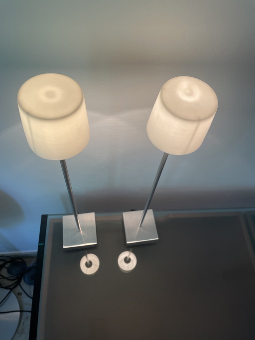 2x Anta Lampes de table Modèle coupé