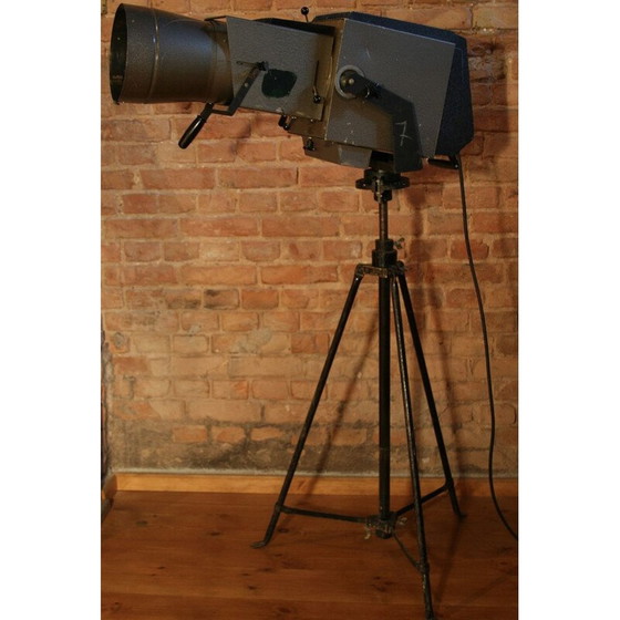 Image 1 of Projecteur de cinéma vintage en acier de Pani, Autriche 1970