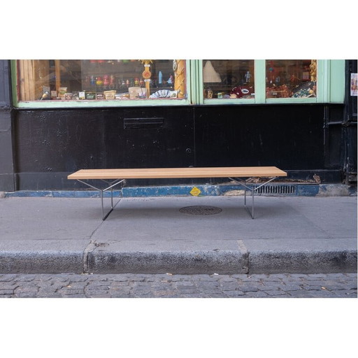 Banc vintage de Harry Bertoia pour Knoll International, 1979
