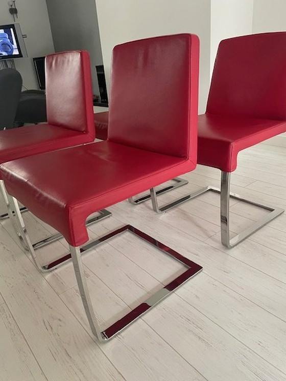 Image 1 of 4x chaises de salle à manger Hulshoff