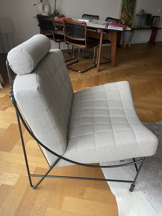 Image 1 of Chaise Leo Lux avec pouf