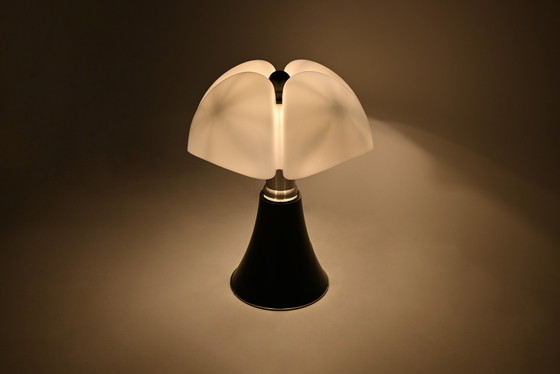 Image 1 of Lampe à poser Pipistrello noire par Gae Aulenti pour Martinelli Luce