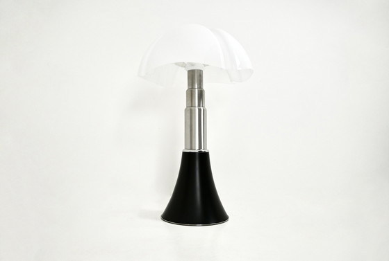 Image 1 of Lampe à poser Pipistrello noire par Gae Aulenti pour Martinelli Luce