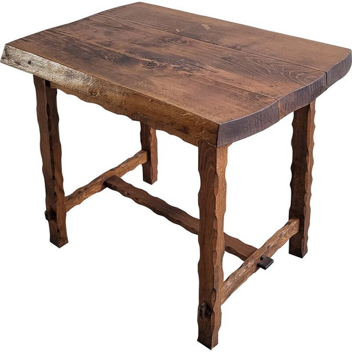 Table brutaliste vintage, 1970