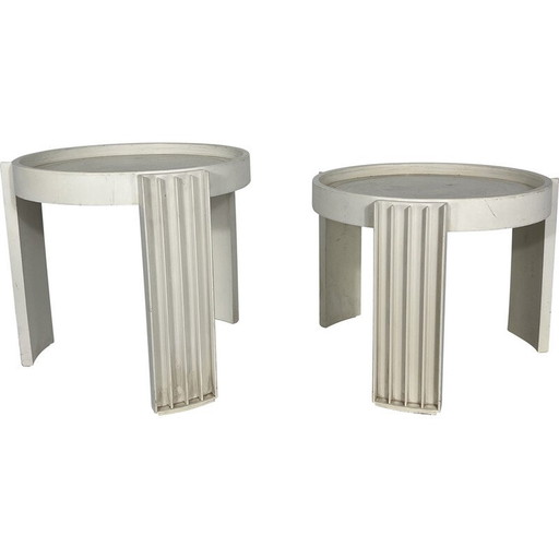 Tables gigognes vintage "Marema" par Gianfranco Frattini pour Cassina, 1960s