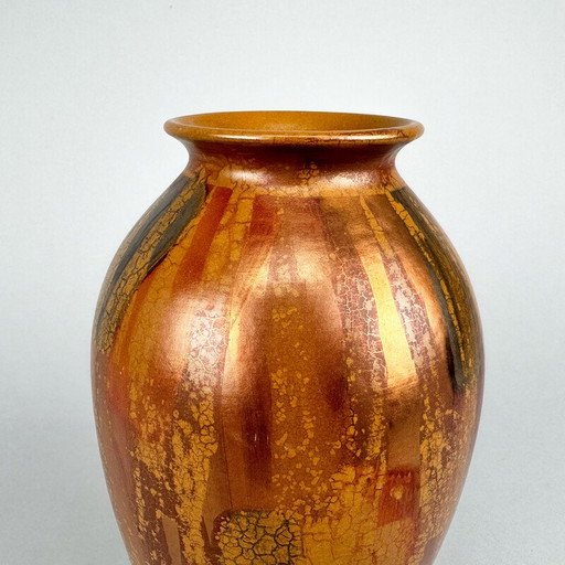 Vase en céramique Scheurich du Mid Century, Allemagne 1970