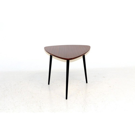 Image 1 of Table d'appoint vintage en acajou, Suède 1950