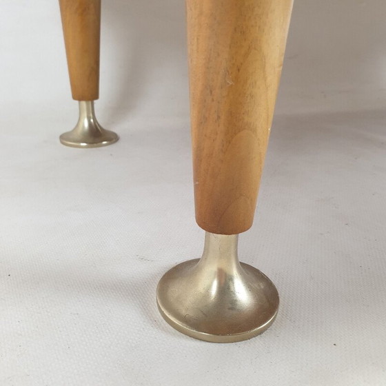 Image 1 of Vitrine vintage en laiton par A.A. Patijn pour Zijlstra, Pays-Bas 1950